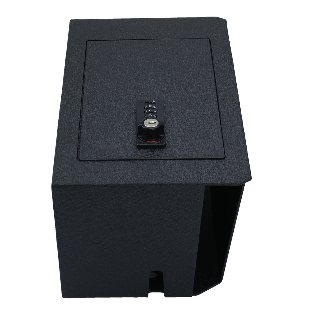 Pro Toyota Tundra and Toyota Sequoia Center Console Safe (4-Digit Combo Lock with Key) : 2022-2026