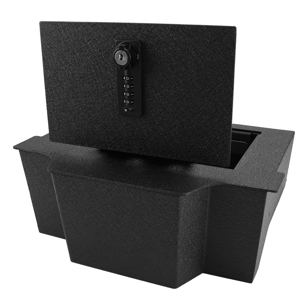 Pro Dodge Ram 1500/2500/3500 Center Console Safe (4-Digit Combo Lock with Key) : 2019-2025