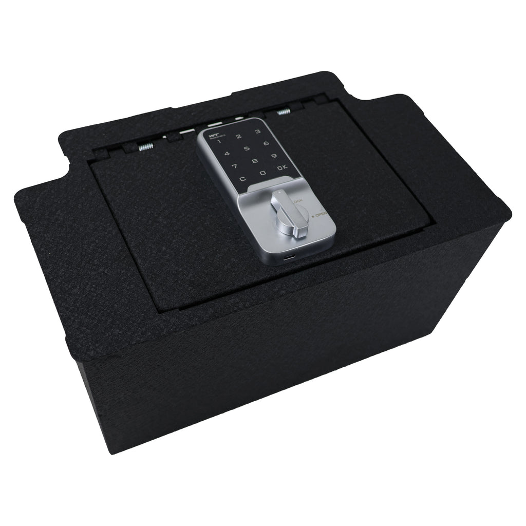 Chevrolet Silverado 1500/GMC Sierra 1500 Center Console Safe (Electronic Number Lock) : 2023-2025