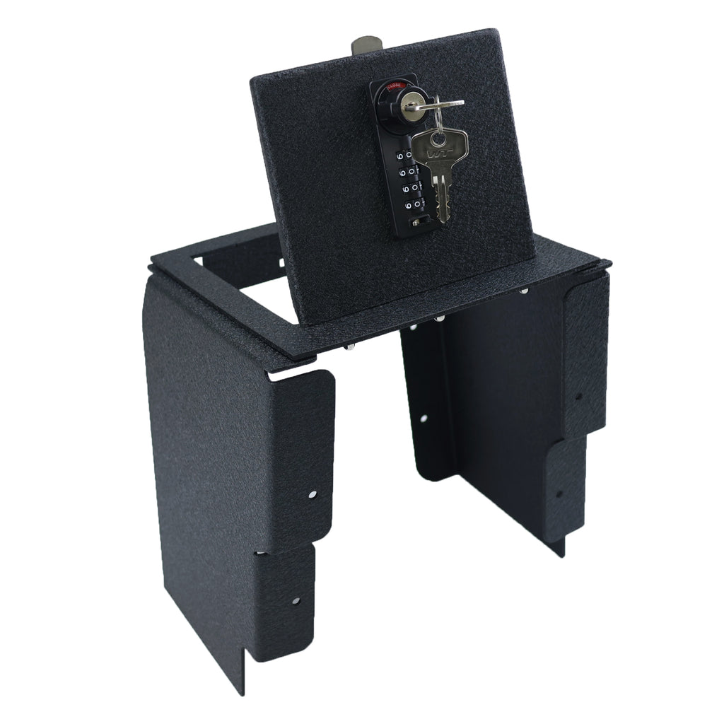 Ford Ranger Center Console Safe (4-Digit Combo Lock with Key) : 2019-2023