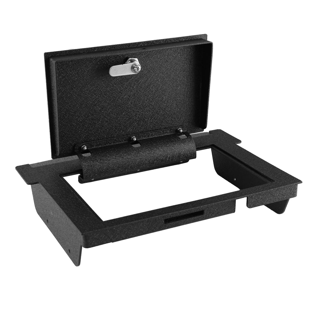 Pro Center Console Safe Gun Safe for 2021-2024 RAM TRX, 2022-2025 RAM Rebel, 2025 Ram RHO, 4-Digit Combo Lock