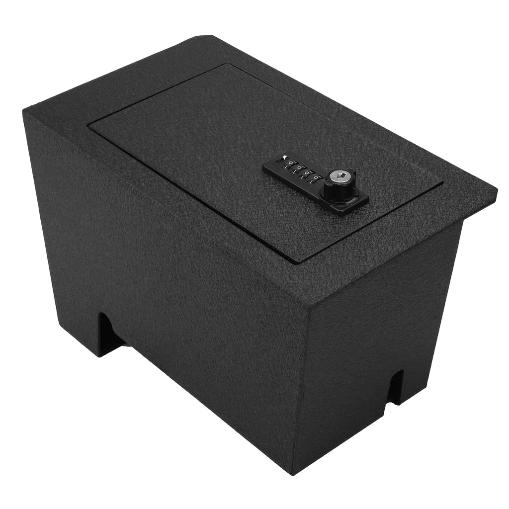 Pro Toyota Tundra and Toyota Sequoia Center Console Safe (4-Digit Combo Lock with Key) : 2022-2026