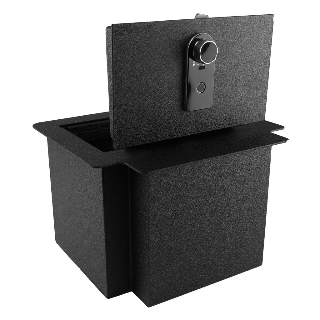 Pro Chevy Suburban/Tahoe and GMC Yukon Denali and GMC Yukon/Yukon XL Console Safe (Fingerprint Lock with Key) : 2021-2025