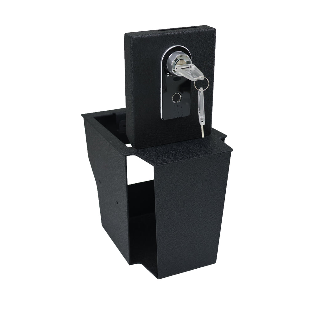 Chevrolet Blazer Center Console Safe (Fingerprint Lock with Key) : 2019-2025