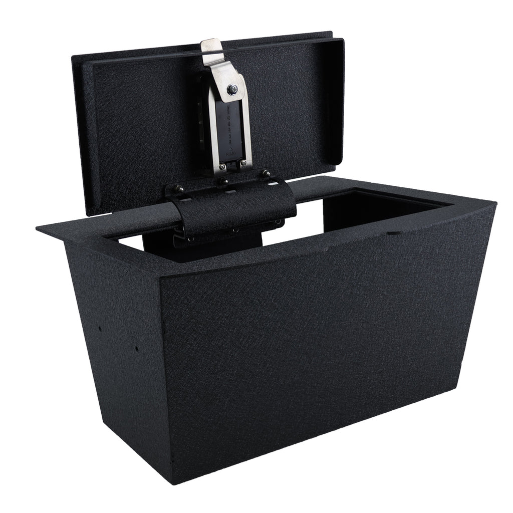 Pro Dodge Ram 1500/2500/3500 and Ram 1500 Classic Center Console Safe (Fingerprint Lock with Key) : 2009-2019