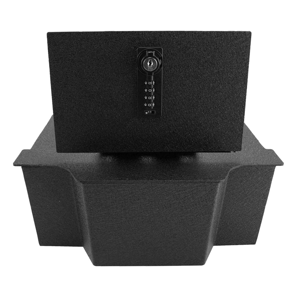 Pro Dodge Ram 1500/2500/3500 Center Console Safe (4-Digit Combo Lock with Key) : 2019-2025