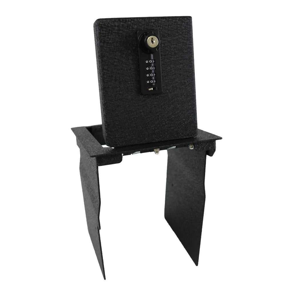 Ford Explorer Center Console Safe (4-Digit Combo Lock with Key) : 2013-2019