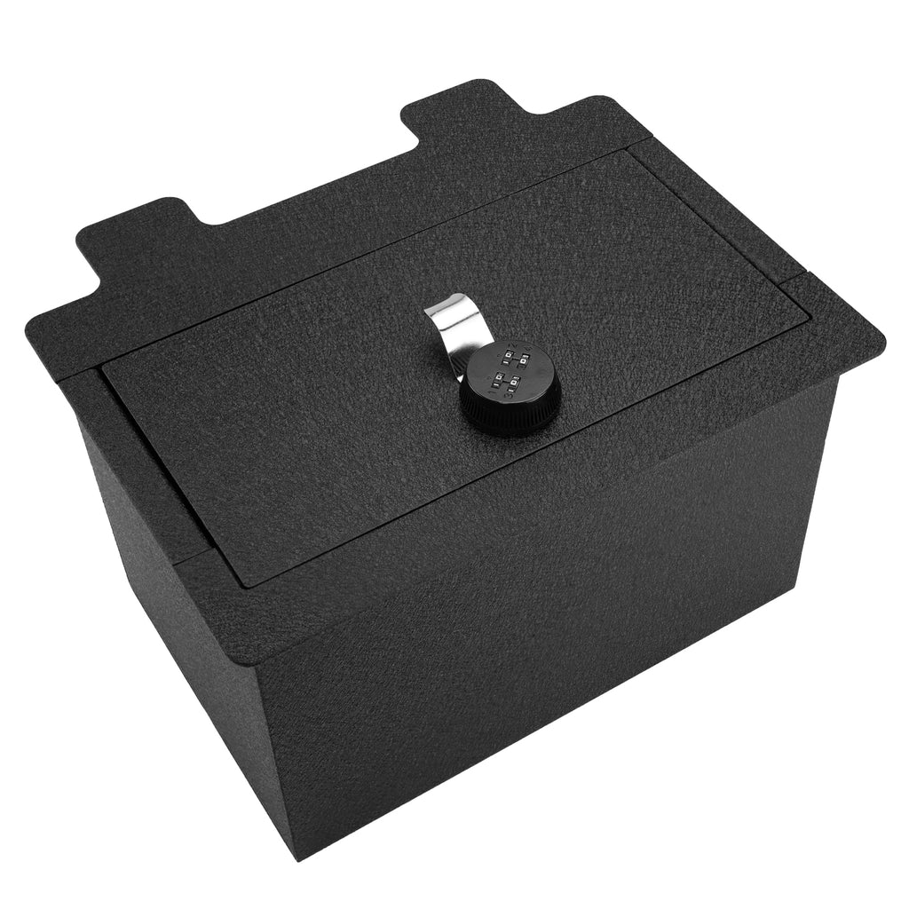 Pro Chevy Silverado 1500/ 2500/3500 and GMC Sierra 1500/2500/3500 Center Console Safe (4-Digit Combo Lock) : 2019-2022