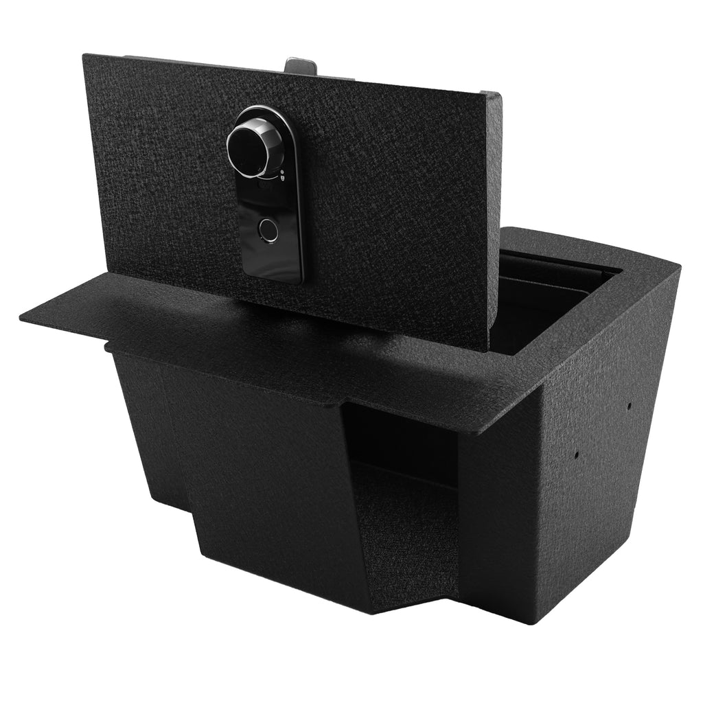 Pro Dodge Ram 1500/2500/3500 and Ram 1500 Classic Center Console Safe (Fingerprint Lock with Key) : 2009-2019