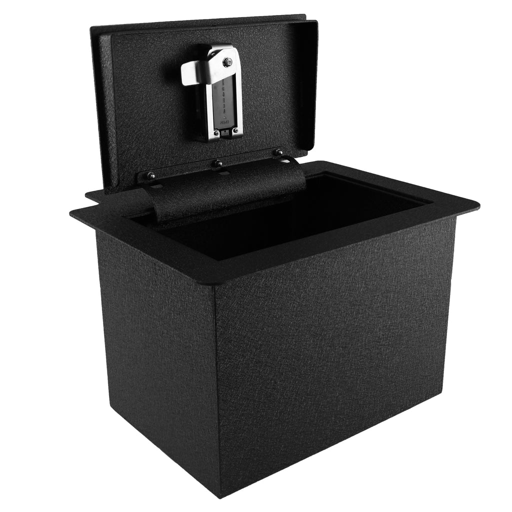 Pro Chevy Suburban/Tahoe and GMC Yukon Denali and GMC Yukon/Yukon XL Console Safe (Fingerprint Lock with Key) : 2021-2025