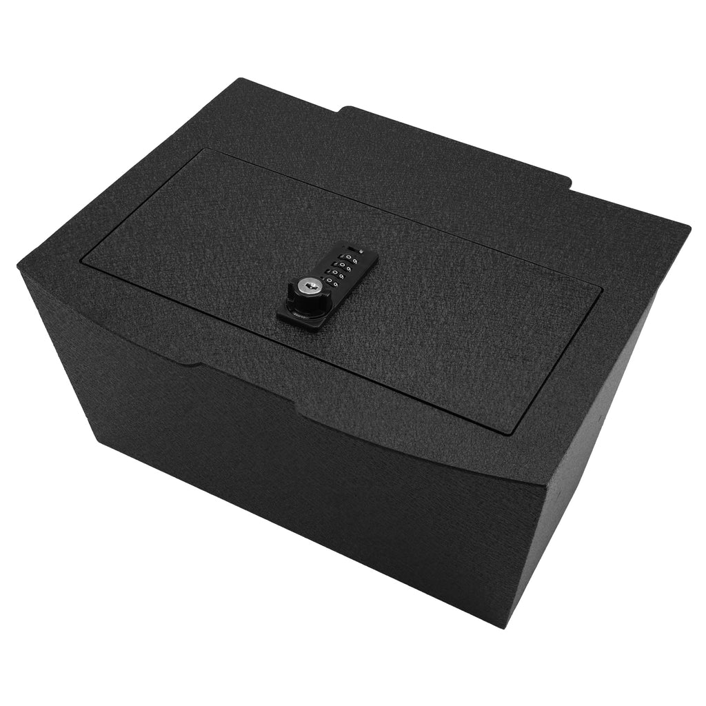 Pro Dodge Ram 1500/2500/3500 and Ram 1500 Classic Center Console Safe (4-Digit Combo Lock with Key) : 2009-2019