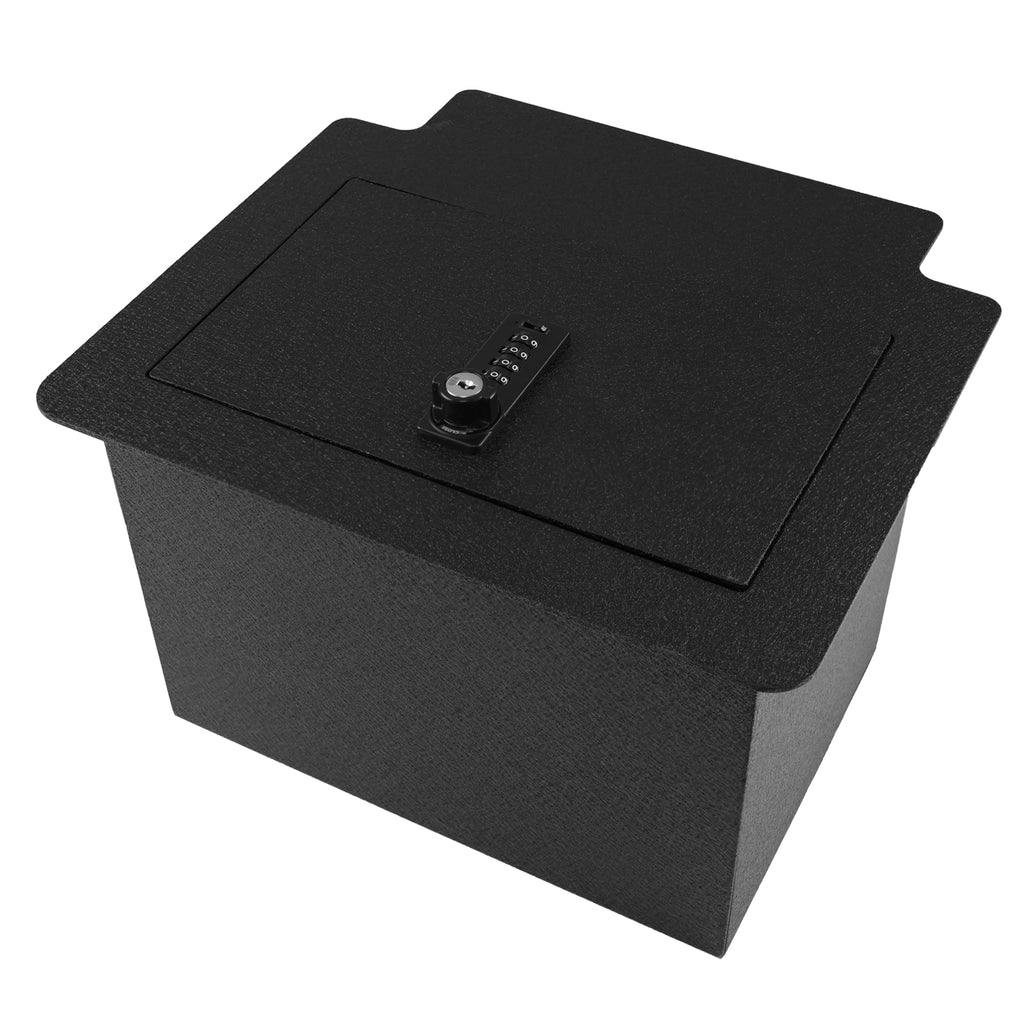 Pro Chevy Suburban/Tahoe and GMC Yukon Denali and GMC Yukon/Yukon XL Console Safe (4-Digit Combo Lock with Key) : 2021-2025