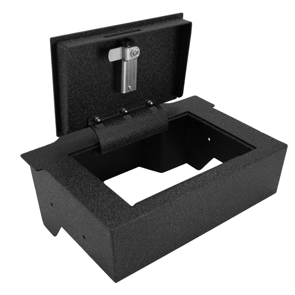 Pro Dodge Ram 1500/2500/3500 Center Console Safe (4-Digit Combo Lock with Key) : 2019-2025