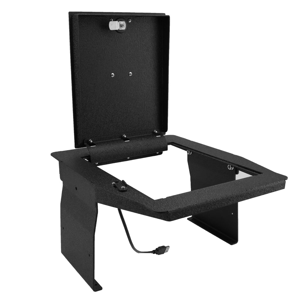 Pro Ford F150 and Ford F-250/350/450 Super Duty and Ford Expedition Center Console Safe (Electronic Number Lock) : 2015-2024