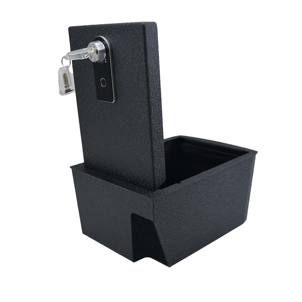 Volkswagen Atlas Center Console Safe (Fingerprint Lock with Key) : 2018-2023