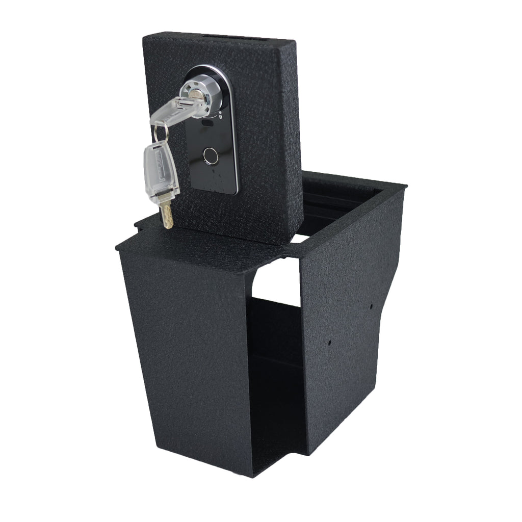 Chevrolet Blazer Center Console Safe (Fingerprint Lock with Key) : 2019-2025