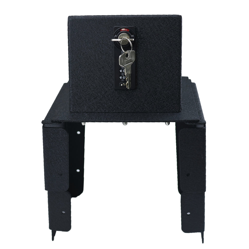 Ford Ranger Center Console Safe (4-Digit Combo Lock with Key) : 2019-2023