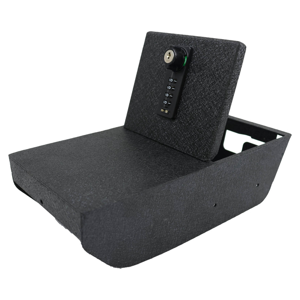 Tesla Model 3 2024-2025/ Model Y 2025 Center Console Safe (4-Digit Combo Lock with Key)