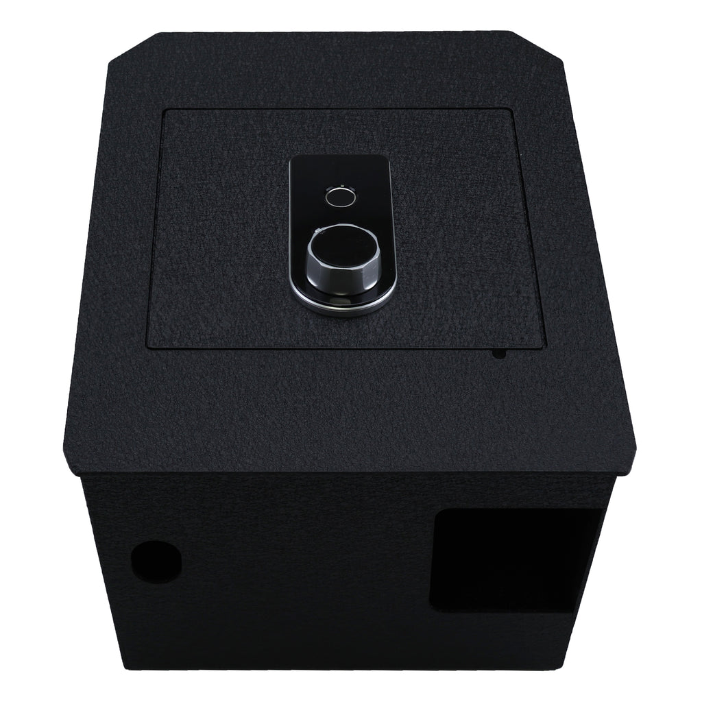 Pro Tesla Cybertruck Center Console Safe (Fingerprint Lock with Key) : 2024-2025