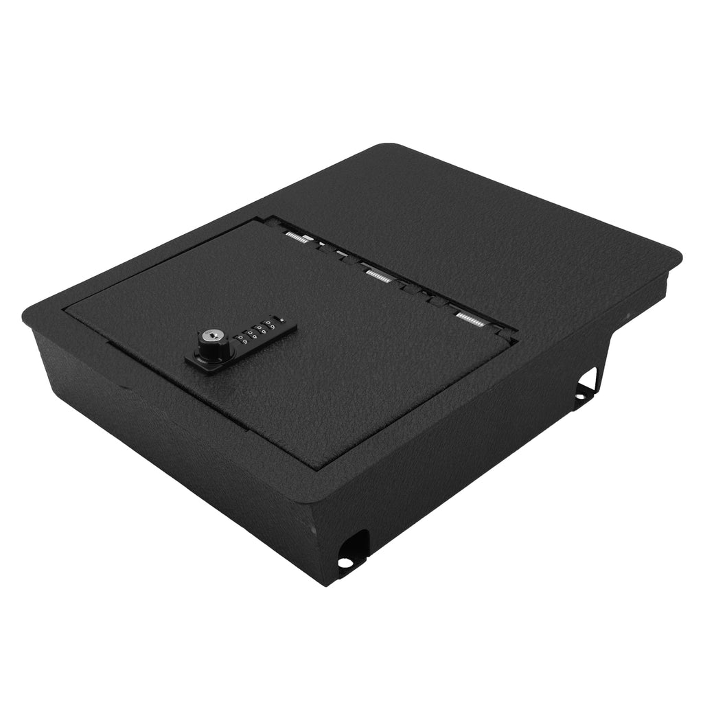 Dodge Ram 1500/2500/3500 Underseat Console Safe (4-Digit Combo Lock with Key) : 2006-2019