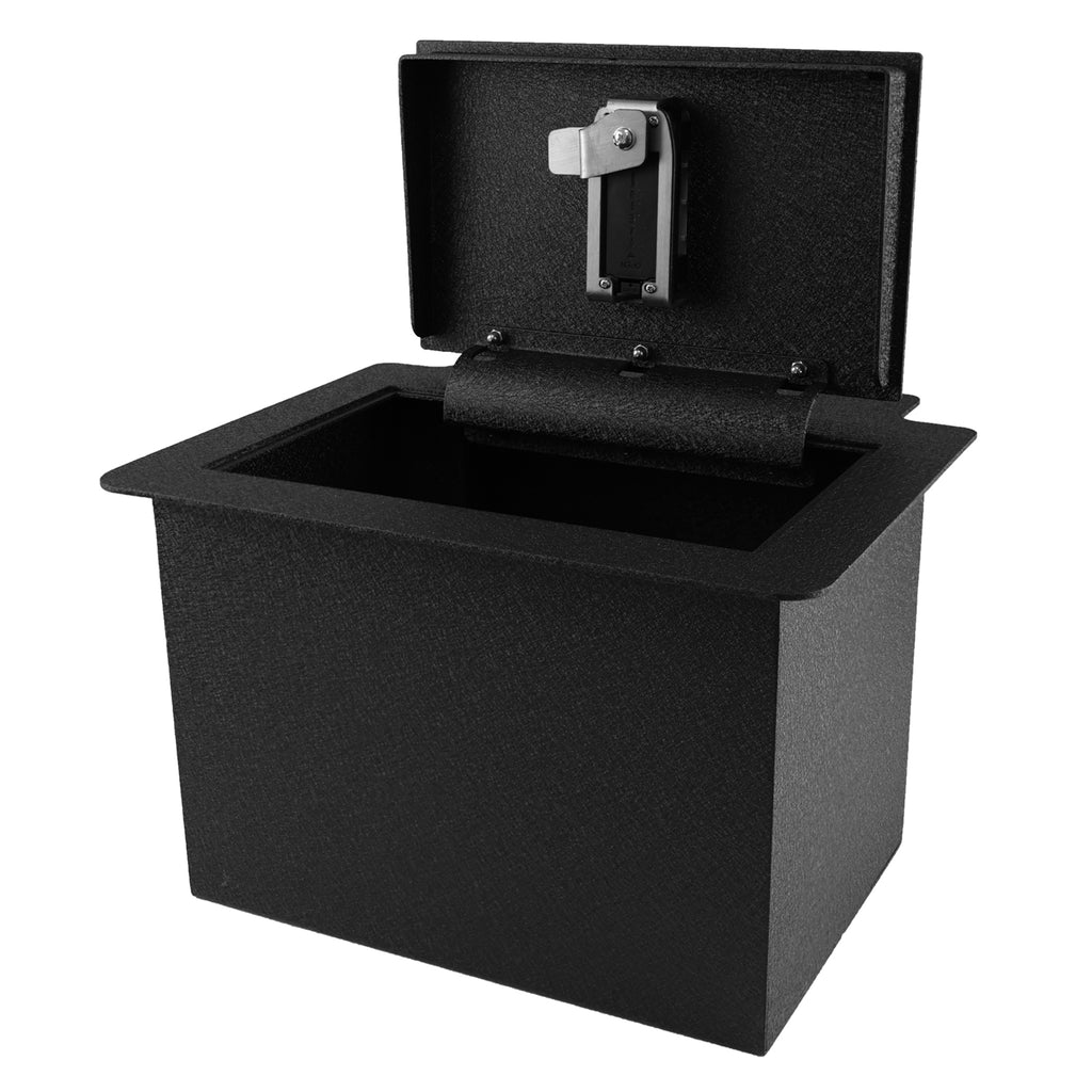 Pro Chevy Suburban/Tahoe and GMC Yukon Denali and GMC Yukon/Yukon XL Console Safe (Fingerprint Lock with Key) : 2021-2025