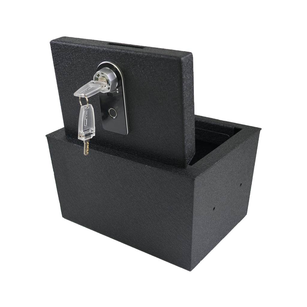 Cadillac Escalade Center Console Safe (Fingerprint Lock with Key) : 2021-2024