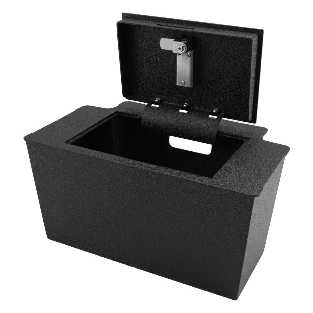 Pro Chevy Silverado 1500 and GMC Sierra 1500/2500/3500 Center Console Safe (4-Digit Combo Lock with Key) : 2023-2026