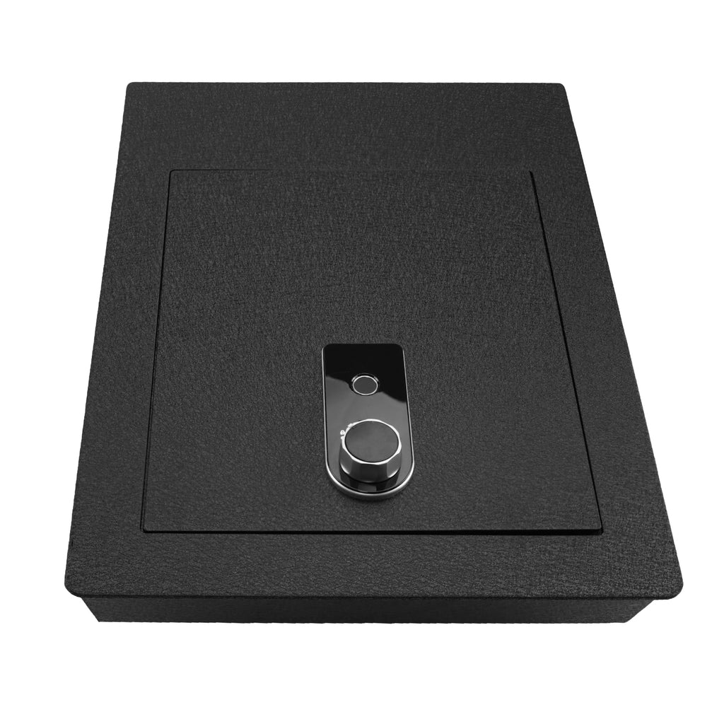 Pro Chevy Silverado 1500/2500/3500 and GMC Sierra 1500/2500/3500 Under Bench Seat Safe (Fingerprint Lock with Key) : 2014-2019