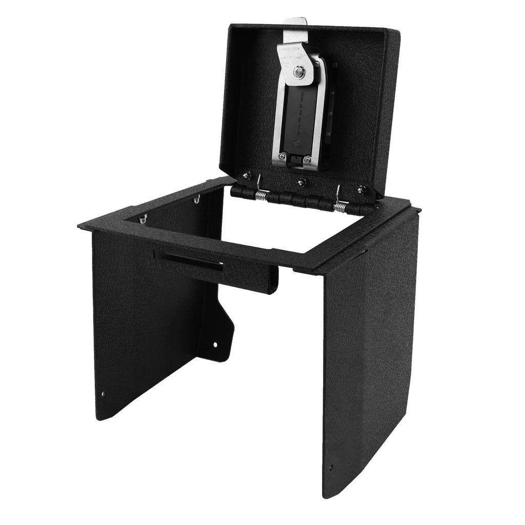 Ford Bronco [4 Door Automatic Transmission] Center Console Safe (Fingerprint Lock with Key) : 2025-2026