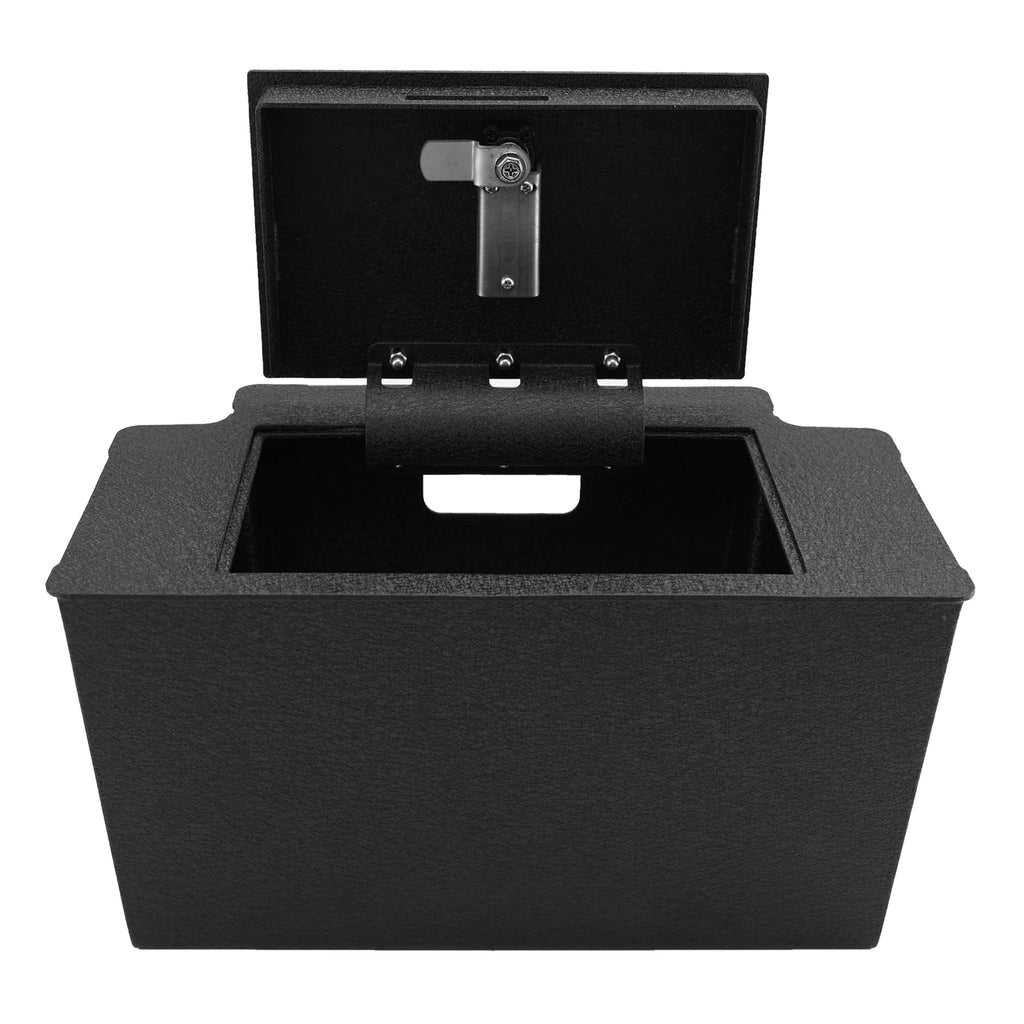 Pro Chevy Silverado 1500 and GMC Sierra 1500/2500/3500 Center Console Safe (4-Digit Combo Lock with Key) : 2023-2026