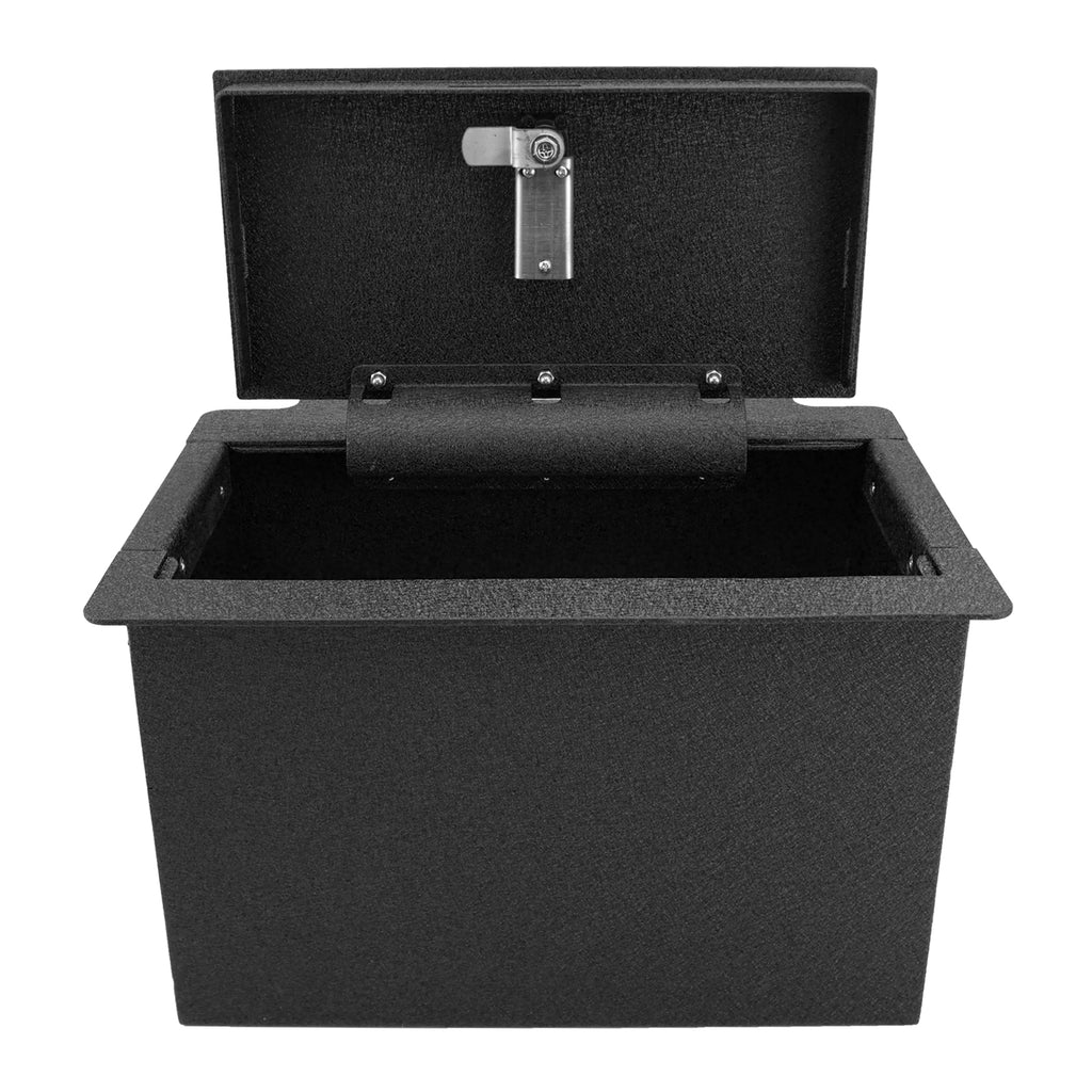 Pro Chevy Silverado 1500/2500/3500 and GMC Sierra 1500/2500/3500 Center Console Safe (4-Digit Combo Lock with Key) : 2019-2022