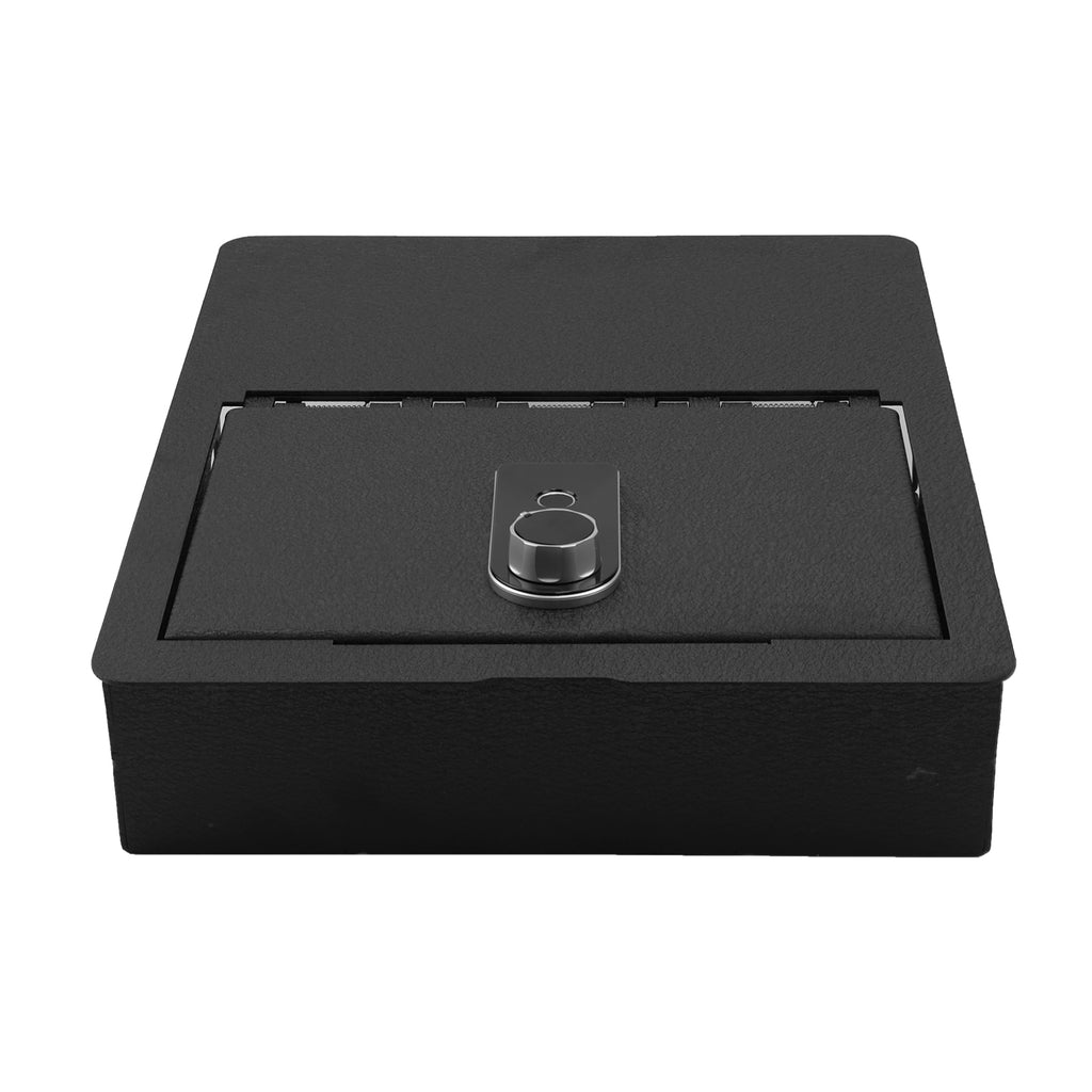 Dodge Ram 1500/2500/3500 Underseat Console Safe (Fingerprint Lock with Key) : 2006-2019