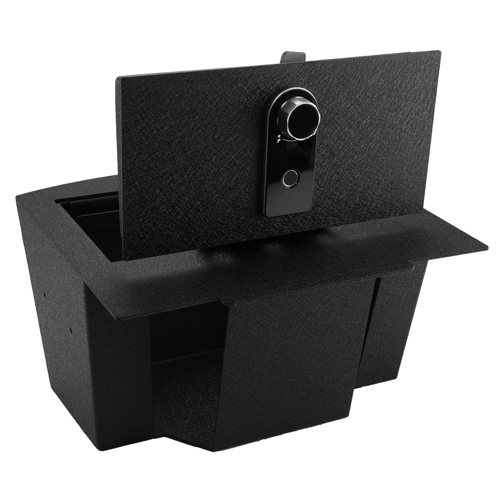 Pro Dodge Ram 1500/2500/3500 and Ram 1500 Classic Center Console Safe (Fingerprint Lock with Key) : 2009-2019