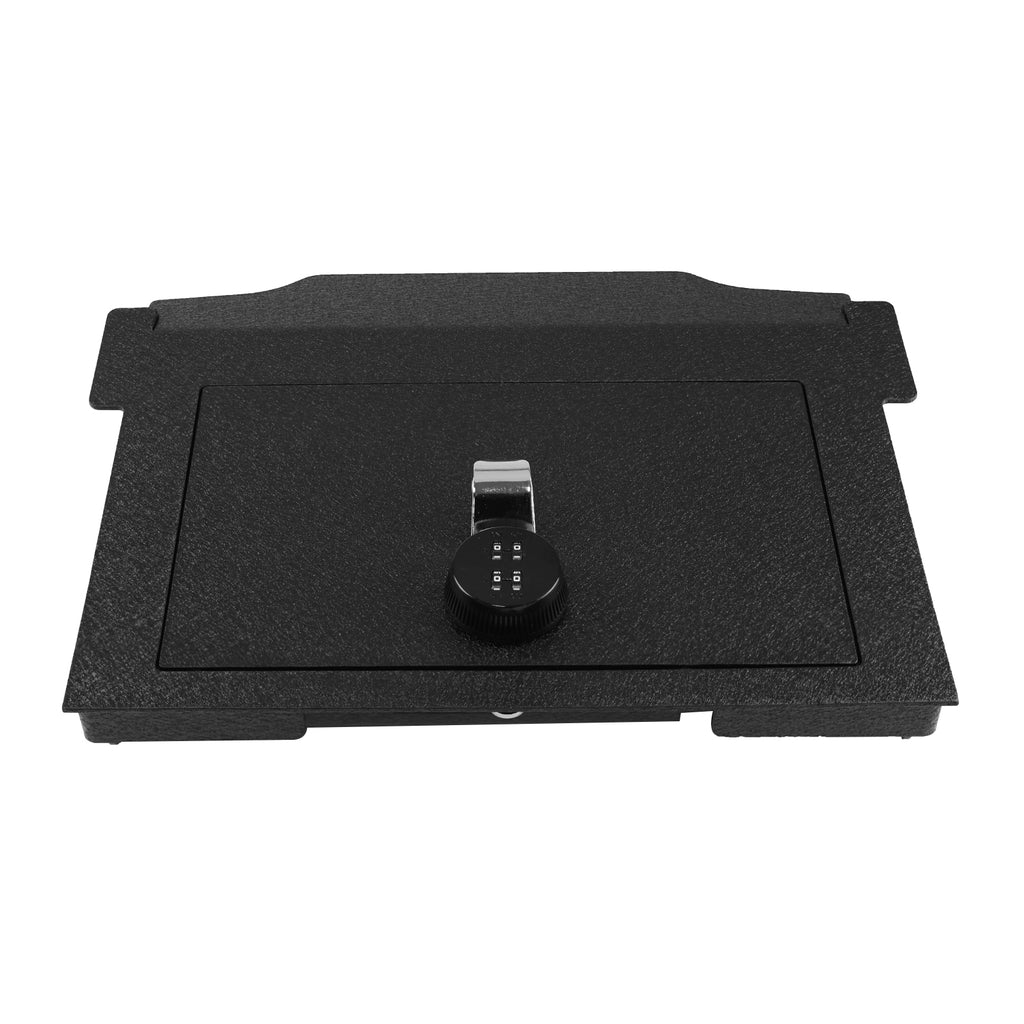 Pro Center Console Safe Gun Safe for 2021-2024 RAM TRX, 2022-2025 RAM Rebel, 2025 Ram RHO, 4-Digit Combo Lock
