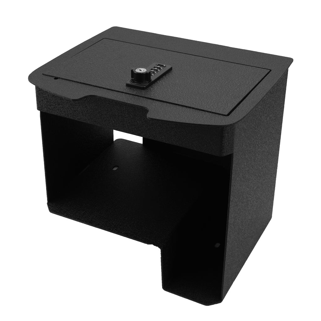 Pro Chevrolet Silverado 1500 Center Console Safe ( 4-Digit Combo Lock with Key) : 2007-2013