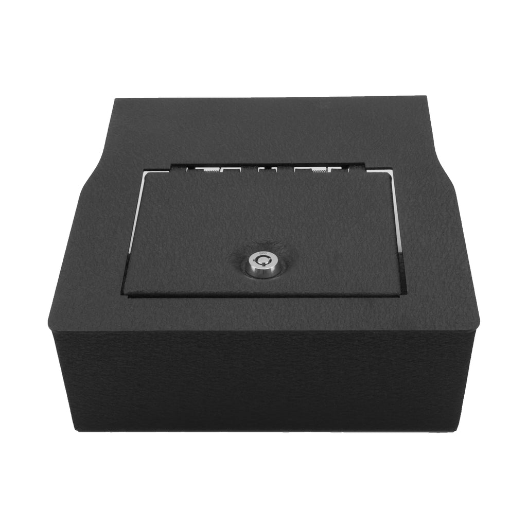 Ford F150 40/20/40 Bench Seat Fold Down Armrest Console Safe (triple lock) : 2015-2020