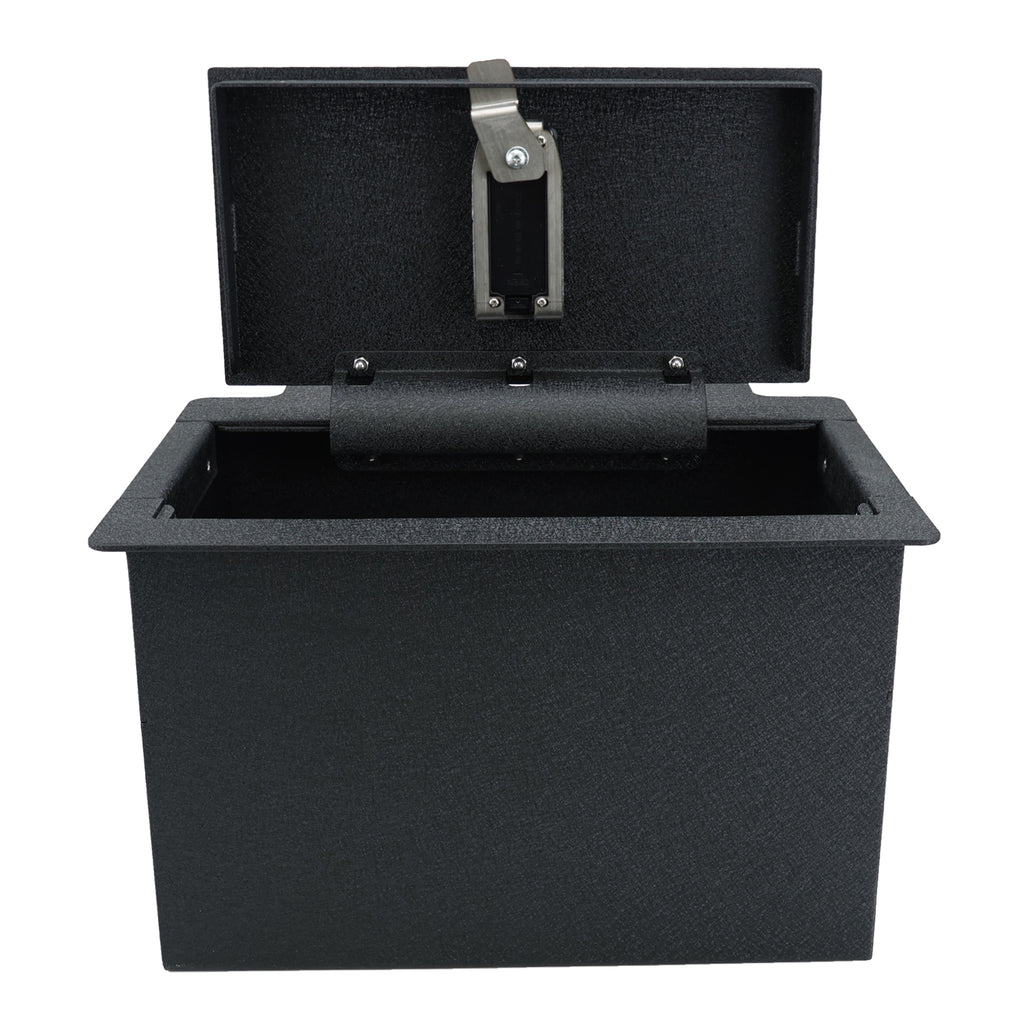Pro Chevy Silverado 1500/2500/3500 and GMC Sierra 1500/2500/3500 Center Console Safe (Fingerprint Lock with Key) : 2019-2022