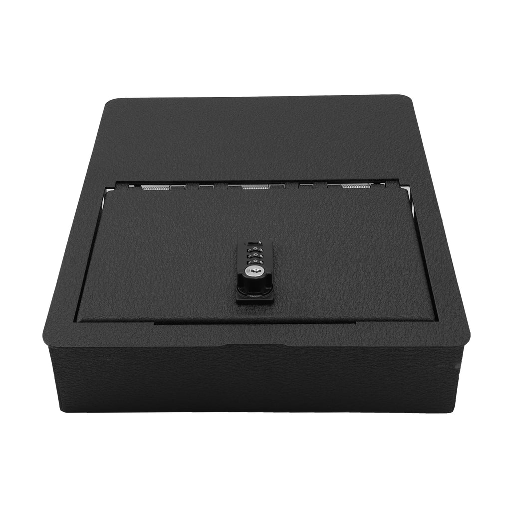 Dodge Ram 1500/2500/3500 Underseat Console Safe (4-Digit Combo Lock with Key) : 2006-2019