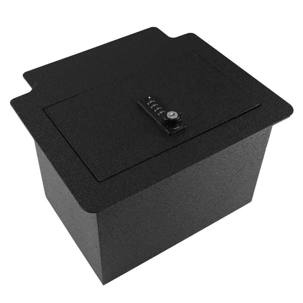 Pro Chevy Suburban/Tahoe and GMC Yukon Denali and GMC Yukon/Yukon XL Console Safe (4-Digit Combo Lock with Key) : 2021-2025