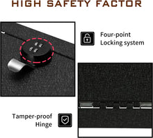 Load image into Gallery viewer, Instructions for 2012-2014 Ford F150 Ford Raptor Ford Platinum console gun Safe 4-digit combo lock
