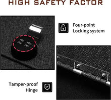Load image into Gallery viewer, Instructions for 2021-2024 Tesla Model Y under seat console gun Safe 4-digit combo lock