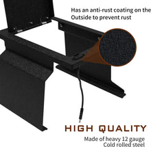 Load image into Gallery viewer, Materials for the under seat console 4-digit combo lock gun safe for the 2012-2014 Ford F150 Ford Raptor Ford Platinum