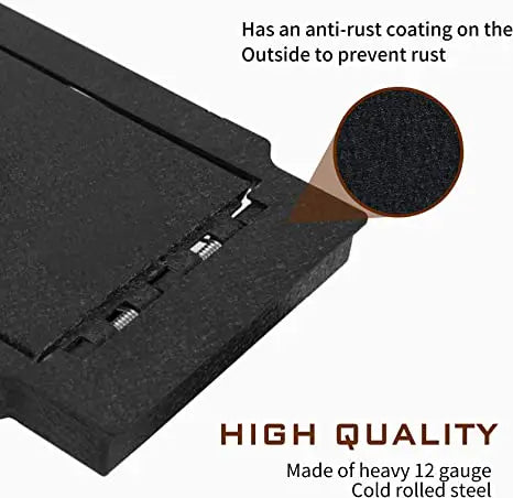 Materials for the console 4-digit combo lock gun safe for the 2016-2022 Lexus RX 300/350/450h