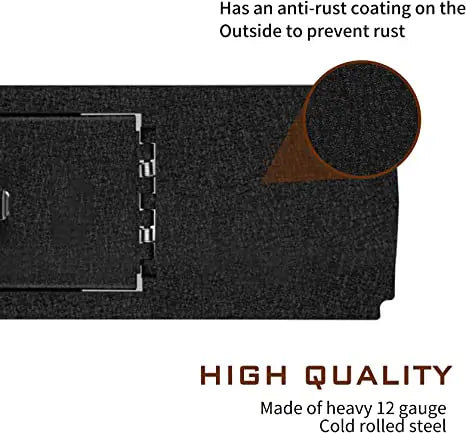 Materials for the under seat console 4-digit combo lock gun safe for the 2017-2022 Honda CR-V