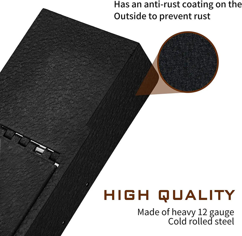 Materials for the console 4-digit combo lock gun safe for the 2021-2024 Tesla Model 3 and Tesla Model Y