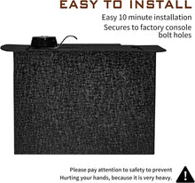Load image into Gallery viewer, The installation of the 2005-2015 Toyota Tacoma Center console 4-digit combo lock gun safe is very simple