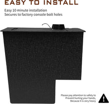 Load image into Gallery viewer, The installation of the 2010-2022 Toyota 4Runner Center console 4-digit combo lock gun safe is very simple