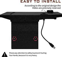 Cargar imagen en el visor de la galería, The installation of the 2015-2024 Ford F150 and Ford 250 Super Duty Ford 350 Super Duty Ford 450 Super Duty and Ford Expedition Center console 4-digit combo lock gun safe is very simple