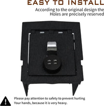 Load image into Gallery viewer, The installation of the 2019-2024 Subaru Forester Center console 4-digit combo lock gun safe is very simple
