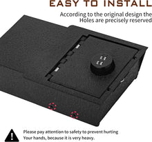 Cargar imagen en el visor de la galería, The installation of the 2021-2024 Tesla Model 3 and Tesla Model Y Center console 4-digit combo lock gun safe is very simple